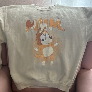 Bluey Mum crew neck sweat shirt